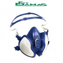 RESPIRATORE CON SEMI MASCHERA 3M ART. 4251 CLASSE FFA1P2 PER  VAPORI E POLVERI